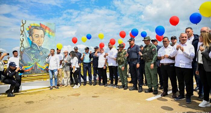 Venezuela y Colombia completan reapertura de la frontera común