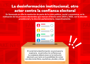La desinformación institucional, otro actor contra la confianza electoral