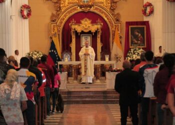 Celebran la tradicional Misa del Deporte en Carabobo