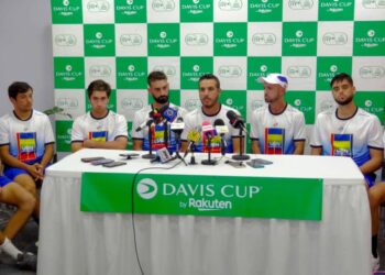 Venezuela lista para enfrentar a Hong Kong en la Copa Davis en Puerto Cabello