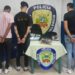 Polivalencia aprehendió a tres sujetos por hurto en reconocida tienda de zapatos del Centro de la ciudad