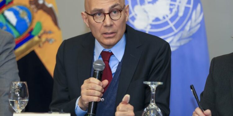 Solidaridad, diálogo y acción, las promesas del alto comisionado de ONU