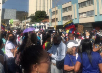 Tercer día de protestas de los educadores en Valencia