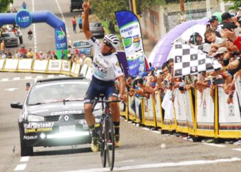 Franklin Lugo da primer golpe y es nuevo líder de la Vuelta al Táchira