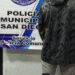 Policía Municipal de San Diego capturó a sujeto con un arma de fuego