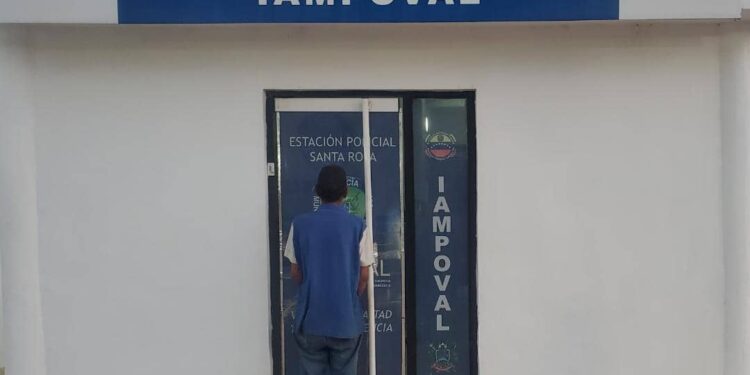 Polivalencia aprehendió a dos azotes dedicados al hurto de baterías de vehículos en Santa Rosa