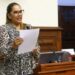La vicepresidente del Congreso de Perú renunció por bloqueo a adelanto electoral