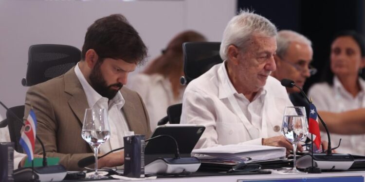 El presidente de Chile denuncia la dictadura de Ortega en Nicaragua en la Cumbre Iberoamericana