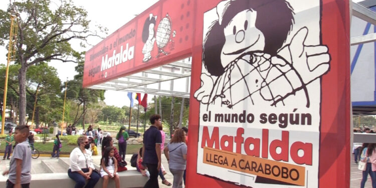 «El Mundo según Mafalda» sigue cautivando a los venezolanos: Gran afluencia de visitantes de otros estados del país