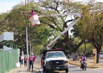 Más de 300 lámparas led han instalado en Naguanagua con plan de alumbrado público