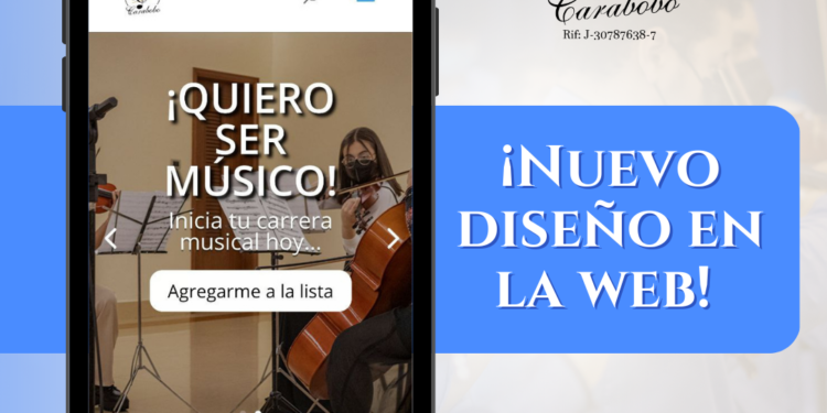 Conservatorio de Música de Carabobo reestrena página web como herramienta de apoyo institucional