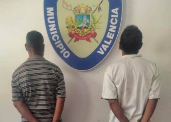 Polivalencia aprehendió a dos hombres tras intentar perpetrar un hurto en la Plaza Parque Los Paraísos