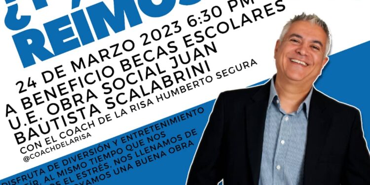 La Sociedad San Vicente de Paul invita a una risoterapia con el Coach de la risa, Humberto Segura