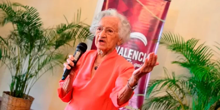Falleció Mary Schwarzenberg a sus 97 años
