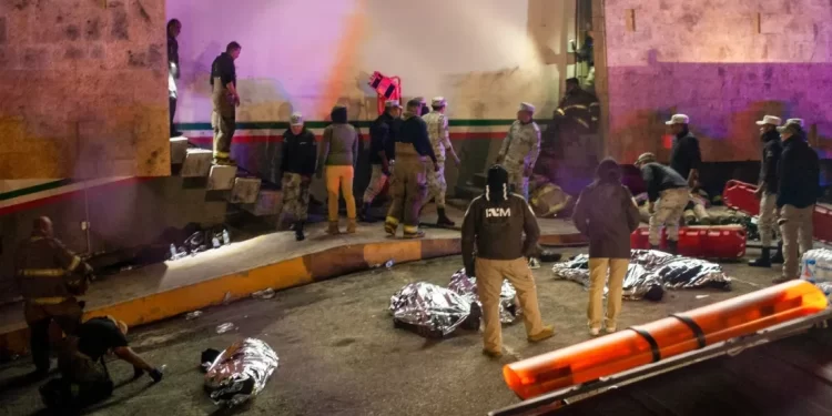 ¡Urgente! Presidente López Obrador: incendio en albergue de Ciudad Juárez se originó por protesta de migrantes