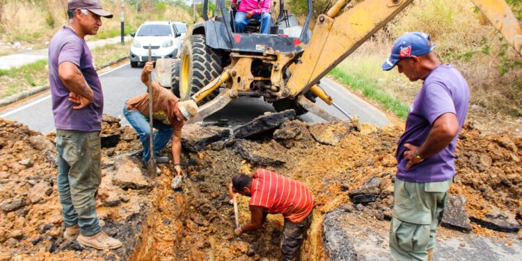 Alcaldía de Naguanagua e Hidrocentro concluyeron sustitución de tuberías de aguas blancas en Mañongo y Tarapio