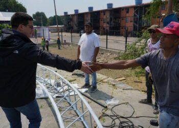 Alcalde Fuenmayor inspeccionó trabajos de construcción del parque recreativo Ezequiel Zamora en la parroquia Miguel Peña