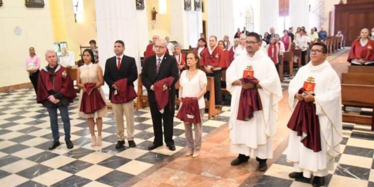 Celebrada misa por los 407 años de  Cofradía del Espíritu Santo y de Nuestra Señora del Socorro