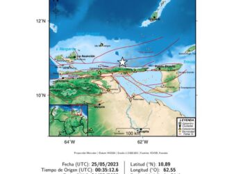 Funvisis reporta sismo de 4,5 de magnitud en las cercanías de Irapa