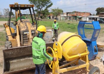 Alcaldía de Valencia avanza en la construcción del complejo deportivo Las Palmitas