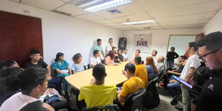 Miembros de la Junta Regional de Primaria en Carabobo sostuvieron una reunión con dirigentes estudiantiles de la entidad