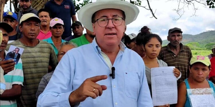 Pérez Vivas en Lara: «Vamos a hacer que la titularidad de la tierra sea para quien la trabaja»