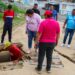 Entregan material para rehabilitación del sistema de aguas servidas en comunidad Alianza Bolivariana