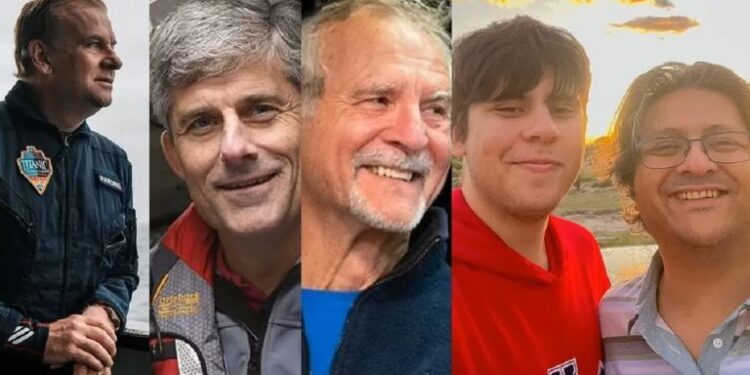 Los cinco ocupantes del sumergible Titan fallecieron informó la empresa