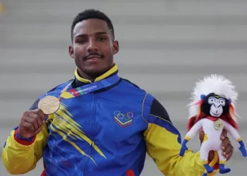 Julio Mayora se alzó con doble oro en los Centroamericanos y del Caribe 2023