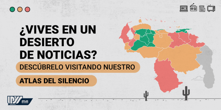 Más de 7 millones de venezolanos viven en desiertos de noticias