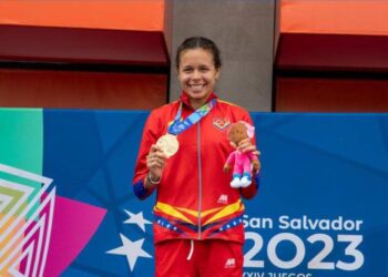 Joselyn Brea logró récord y medalla de oro en los Centroamericanos y del Caribe San Salvador 2023