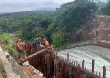 Hidrocentro supervisa avance de obras en embalse Pao-La Balsa