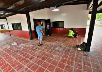 Casi listos los trabajos de reinauguración del Centro de Desarrollo Comunal de Bella Florida