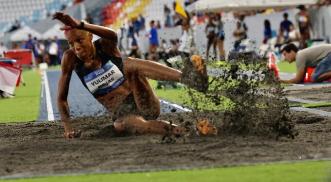 Yulimar Rojas aseguró su pase a los Juegos Olímpicos París 2024 con un súper salto