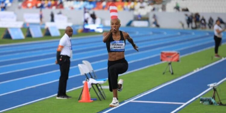 Yulimar Rojas se impone en la final de triple salto con la mejor marca mundial del año (+Video)