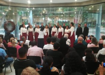 Todo un éxito Primer Encuentro de Coros realizado en la Galería Universitaria Braulio Salazar