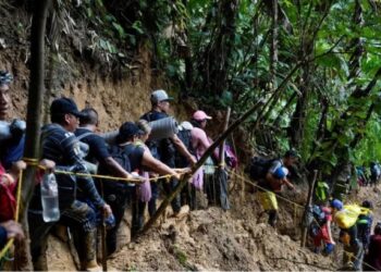 Panamá superaría el récord histórico de migrantes que cruzan el Darién este mes de julio