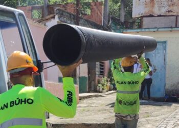 Alcaldía de Valencia ejecutó reparación de tuberías y pozos en La California de San Blas