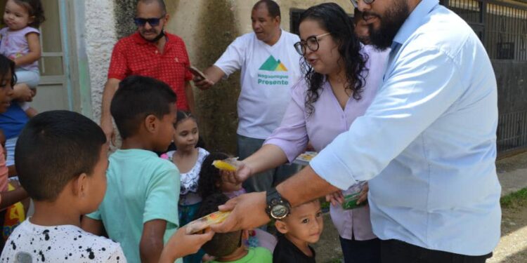 Movimiento Naguanagua Presente celebró el Día del Niño con fiestas infantiles en diversas comunidades