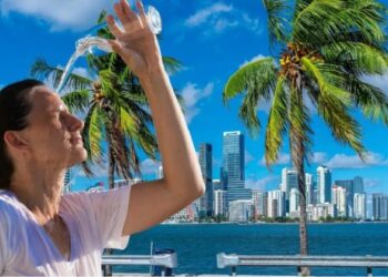 Emiten alerta de calor excesivo para el sur de Florida