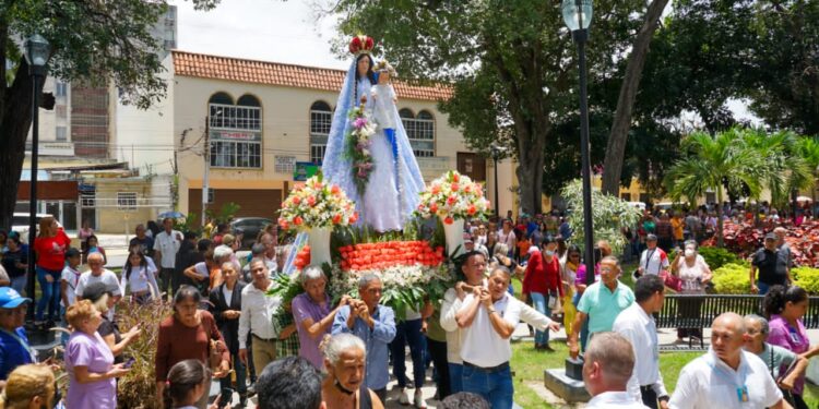 Con actividades religiosas y culturales Naguanagua celebró el día de la Virgen de Begoña