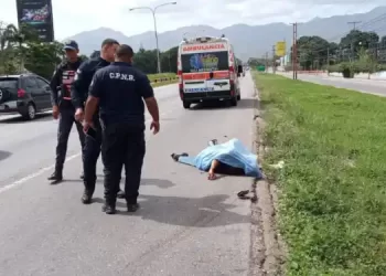 Conductor arrolló a hombre en Autopista del Este y se dio a la fuga
