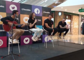 Banda venezolana Anakena desde Sambil Valencia: «Nos parece brutal que hoy toda la música esté democratizada»