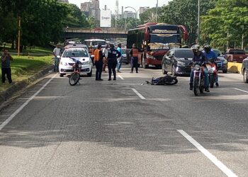 Nuevo accidente vial en la Autopista del Este: causante del hecho se dió a la fuga