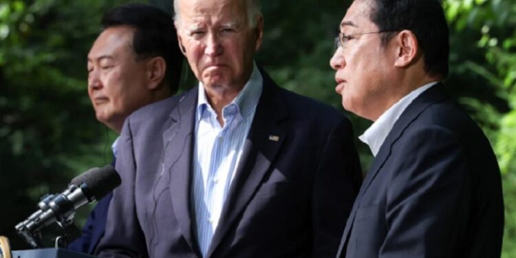 EE UU, Japón y Corea del Sur rechazan el comportamiento «peligroso» y «agresivo» de China