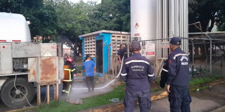 Emergencia: Controlan fuga de oxígeno medicinal en tanque de la CHET de Valencia