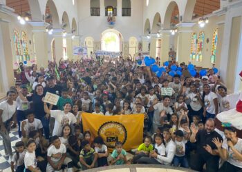 Niños de la Parroquia Nuestra Señora del Rosario de Güigüe participan en plan vacacional “Chispitas de Dios” de Cáritas