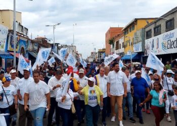 Luis Eduardo Martínez desde Barcelona: Con AD en la calle forjaremos el cambio necesario en paz