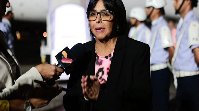 Delcy Rodríguez instó a los países amazónicos a reforzar su soberanía