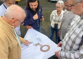 Directivos de la Academia de Historia conocieron el proyecto que se ejecuta en la Quinta La Isabela